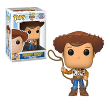 Load image into Gallery viewer, Funko Pop! Vinyl: Pixar Toy Story Sheriff Woody #522 In Pop Protector