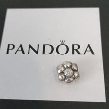 Load image into Gallery viewer, Pandora Camellia Flower Sterling Silver Charm 790185cz