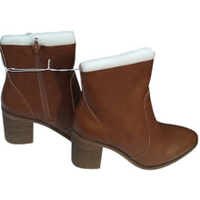 Load image into Gallery viewer, Universal Thread Cognac Cleo Ankle Boots, Size 10