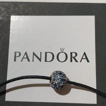 Load image into Gallery viewer, Pandora Sterling Silver Sky Mosaic Charm w/ Multi-Color Pave Zirconias 791755nlb