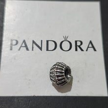 Load image into Gallery viewer, Pandora Retired Sterling Silver Show Stopper Bead with White Zirconia - 790545CZ