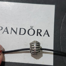 Load image into Gallery viewer, Pandora Retired Sterling Silver Show Stopper Bead with White Zirconia - 790545CZ