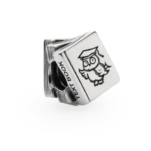 Load image into Gallery viewer, Pandora Study Books Owl 790536 Sterling Silver ALE 925