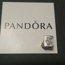 Load image into Gallery viewer, Pandora Study Books Owl 790536 Sterling Silver ALE 925