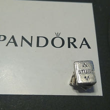 Load image into Gallery viewer, Pandora Study Books Owl 790536 Sterling Silver ALE 925