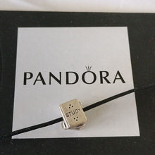 Load image into Gallery viewer, Pandora Study Books Owl 790536 Sterling Silver ALE 925