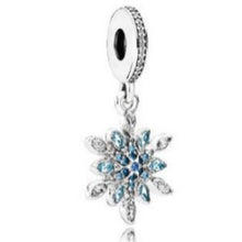 Load image into Gallery viewer, Pandora Crystallized Snowflake Dangle Charm 791761NBLMX 925 ALE