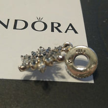 Load image into Gallery viewer, Pandora Crystallized Snowflake Dangle Charm 791761NBLMX 925 ALE