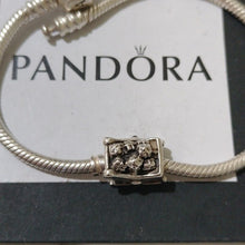 Load image into Gallery viewer, Pandora Sterling Silver 7.0" Starter Bracelet & Santa's Christmas Sleigh 790562GA