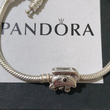 Load image into Gallery viewer, Pandora Sterling Silver 7.0" Starter Bracelet & Santa's Christmas Sleigh 790562GA
