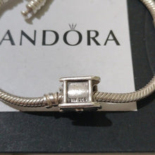Load image into Gallery viewer, Pandora Sterling Silver 7.0" Starter Bracelet & Santa's Christmas Sleigh 790562GA