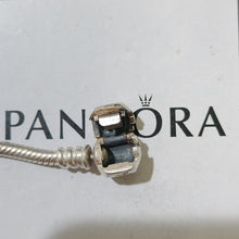 Load image into Gallery viewer, Pandora Sterling Silver 7.0" Starter Bracelet & Santa's Christmas Sleigh 790562GA
