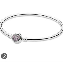 Load image into Gallery viewer, Pandora LE Circle of Love Set with Pink Zirconia Bangle Bracelet- USB792319