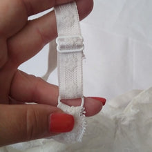 Load image into Gallery viewer, GYCL Classic Ultrathin Underwire Push Up 3/4 Lace Bra,White, Size Large 38B