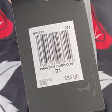 Load image into Gallery viewer, Hurley Men's Phantom Domino 18" Board Shorts, Oil Grey, Size 31