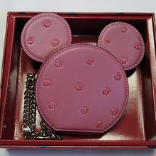 Load image into Gallery viewer, Coach 37539B x Disney Boxed Minnie Mouse Coin Case, SV/Rose