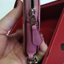 Load image into Gallery viewer, Coach 37539B x Disney Boxed Minnie Mouse Coin Case, SV/Rose