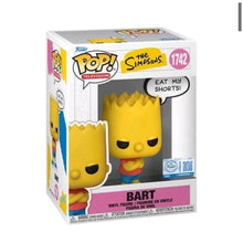 Load image into Gallery viewer, Funko Pop! : The Simpsons - Bart #1742 -Eat My Shorts! (Spc) w/Protector