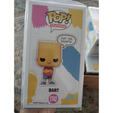 Load image into Gallery viewer, Funko Pop! : The Simpsons - Bart #1742 -Eat My Shorts! (Spc) w/Protector