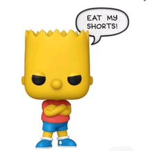Load image into Gallery viewer, Funko Pop! : The Simpsons - Bart #1742 -Eat My Shorts! (Spc) w/Protector