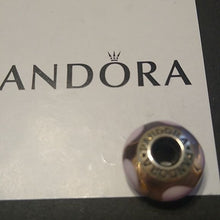 Load image into Gallery viewer, Pandora Rose Murano with Pink Hearts 790660 Sterling Silver AL…
