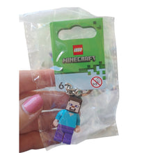 Load image into Gallery viewer, LEGO Minecraft 854243 Steve Keychain