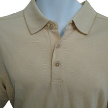 Load image into Gallery viewer, Tommy Bahama Khaki White Weave Golf Polo Shirt, size XL