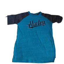 Load image into Gallery viewer, Hurley Big Boys Ragland S/s T-Shirt, Blue and Black, XL 14/16