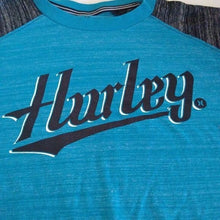 Load image into Gallery viewer, Hurley Big Boys Ragland S/s T-Shirt, Blue and Black, XL 14/16