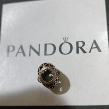 Load image into Gallery viewer, Pandora Sterling Silver April Signature Birthstone Heart Charm -791784rc