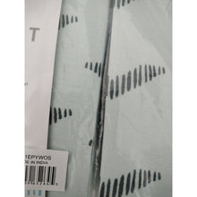 Load image into Gallery viewer, Honest Baby, Pyramids Whispering Blue Changing Pad Covers 16"×32", Set of 3