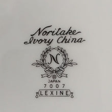 Load image into Gallery viewer, Noritake Ivory China LEXINE 7007 Salad Plates, Set of 2