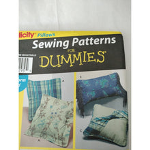 Load image into Gallery viewer, Simplicity Pattern 9873 Pillows Sewing Patterns For Dummies 6 Different Uncut