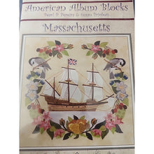 Load image into Gallery viewer, P3 Designs American Album Blocks Quilting Massachusetts Pattern Only Mayflower