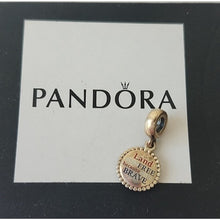Load image into Gallery viewer, Pandora Sterling Silver 'Land of the Free' USA Dangle Charm 791169_43