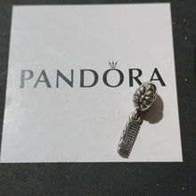 Load image into Gallery viewer, Pandora Retired Sterling Silver Lovely Locks Comb Dangle Bead - 791089