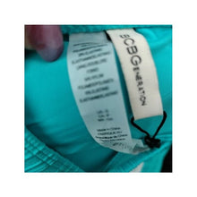 Load image into Gallery viewer, BCBGeneration Banded Tri Top + Hipster Bikini Bottom Set, Aqua, Medium