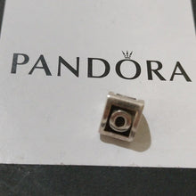Load image into Gallery viewer, Pandora Retired Sterling Silver Alphabet Bead - Letter O - 790323O