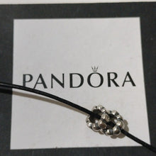 Load image into Gallery viewer, Pandora Sterling Silver Bow Spacer Charms Set of 2, 790303