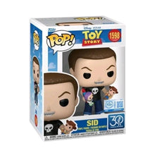 Load image into Gallery viewer, Funko Pop Toy Story 30th Anniversary Set: Andy, Alien , Sid & Al w/Protectors