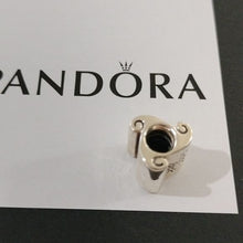 Load image into Gallery viewer, Pandora Retired Sterling Silver Good Luck Scroll Bead - 790514