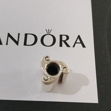 Load image into Gallery viewer, Pandora Retired Sterling Silver Good Luck Scroll Bead - 790514