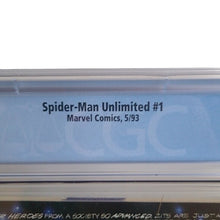 Load image into Gallery viewer, Marvel Comics Spider-Man Unlimited #1 5/93 CGC Graded 9.6 Maximum Carnag…