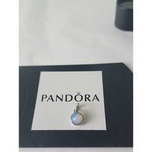 Load image into Gallery viewer, Pandora SS October Birthday Droplet w/Opalescent Pink Pendant - 390396NOP