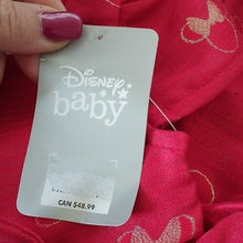 Load image into Gallery viewer, Disney Minnie Mouse Red Holiday Dress for Baby, Size 3-6 Months