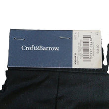 Load image into Gallery viewer, Croft & Barrow Ultimate Comfort Flex Waist Shorts, Black Tie, size 30