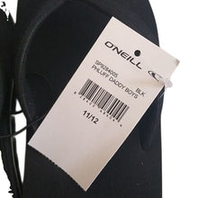 Load image into Gallery viewer, O'Neill Phluff Daddy Black Flip Flop, Size 11/12 Sandals Boys Sizing