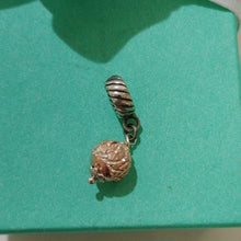 Load image into Gallery viewer, Sterling Silver Key West, MA Rose Gold & RCI Floral European Bracelet Charm Set