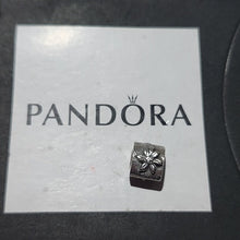 Load image into Gallery viewer, Pandora Sterling Silver Poinsettia Christmas Flower Charm 790213