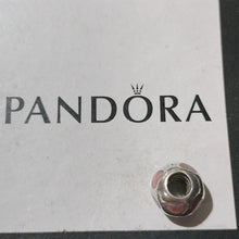 Load image into Gallery viewer, Pandora Retired Sterling Silver Love You Bead w/Light Pink Enamel - 790543EN28